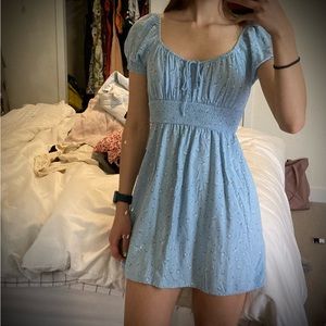 Baby blue Hollister summer dress